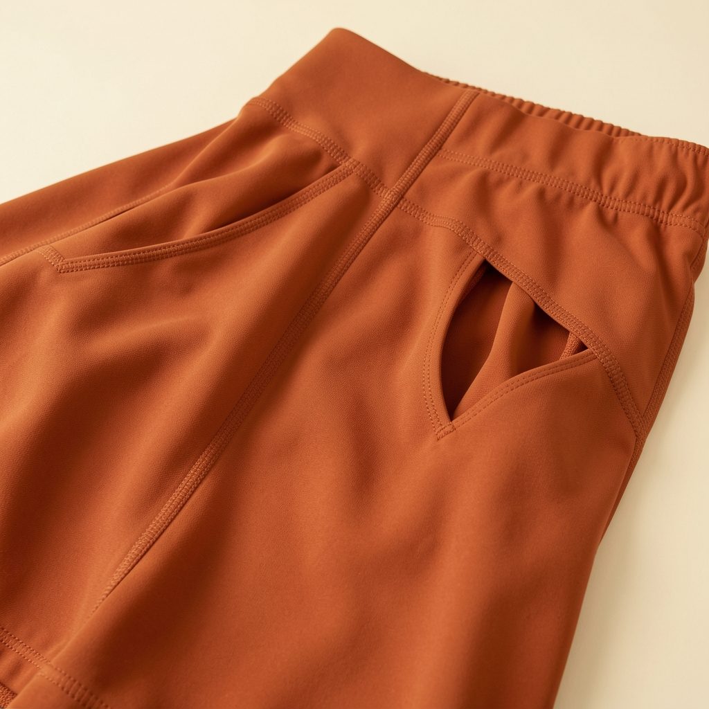 Cold Shorts — detail view, Ember