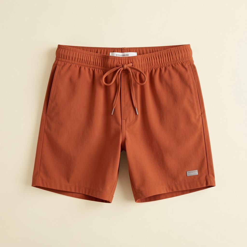 Cold Shorts — Ice-insert swim short, EMBER colourway