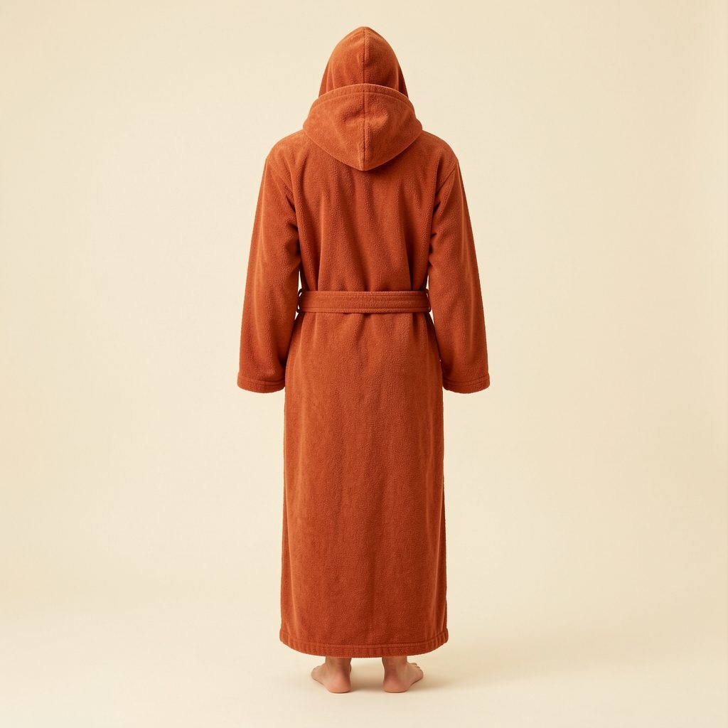 Field Robe — back view, Ember