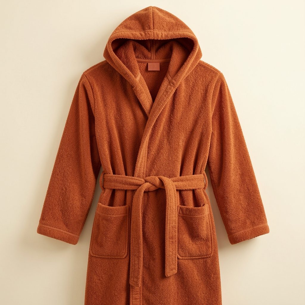 Field Robe — detail view, Ember