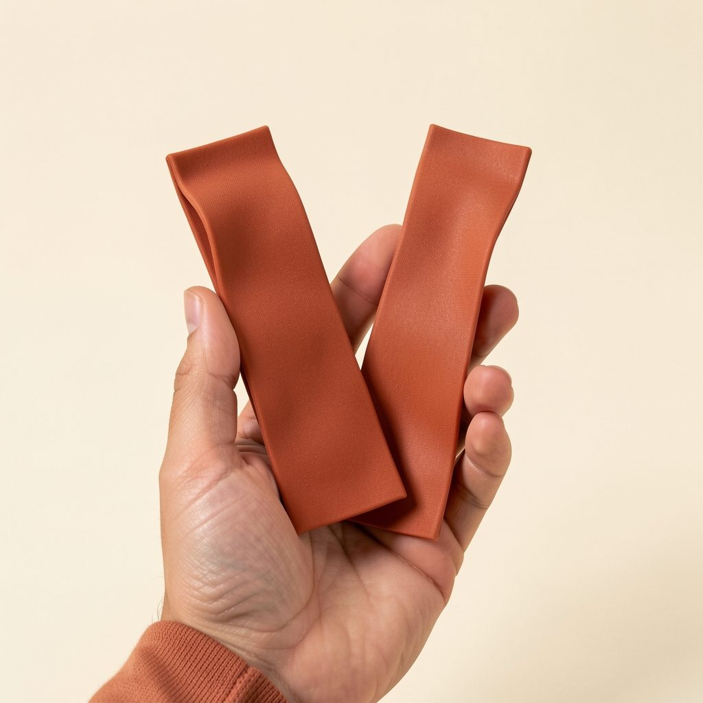 Ice Pack Duo — worn view, Ember