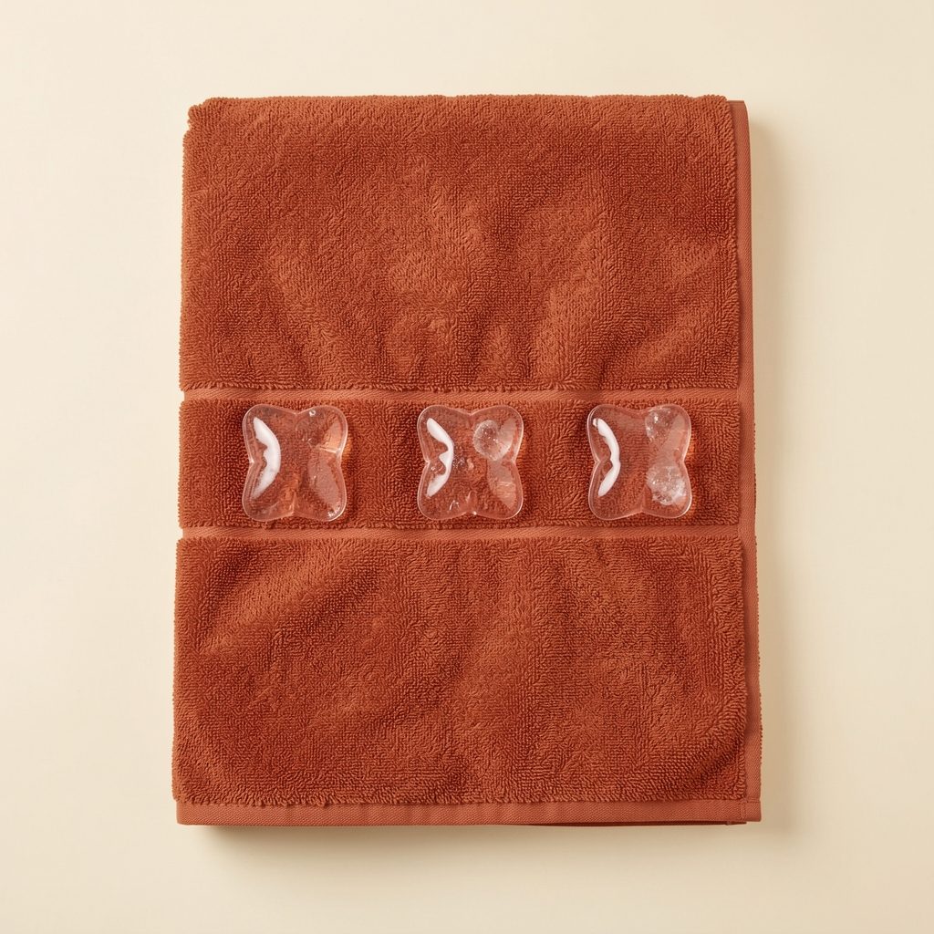 Lumbar Towel — Cold-therapy towel, EMBER colourway