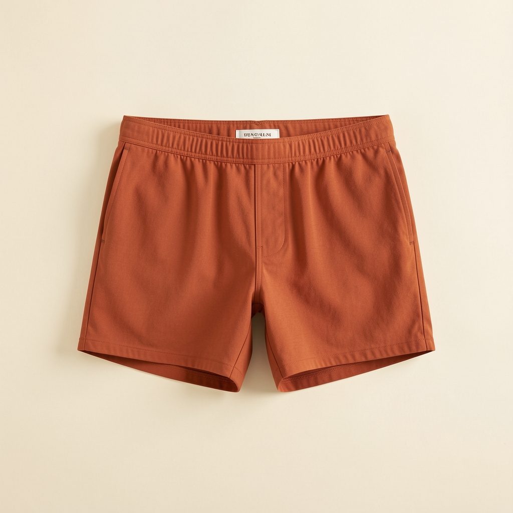 Plunge Trunk — Short-cut plunge trunk, EMBER colourway