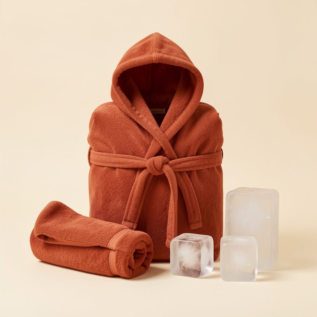 Sauna Protocol Kit — Sauna-focused 3-piece, EMBER colourway