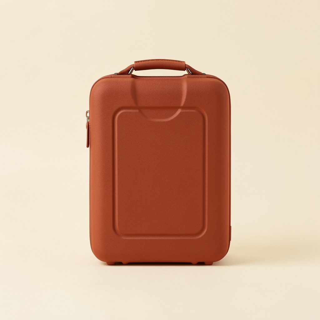 Vacuum Case — back view, Ember